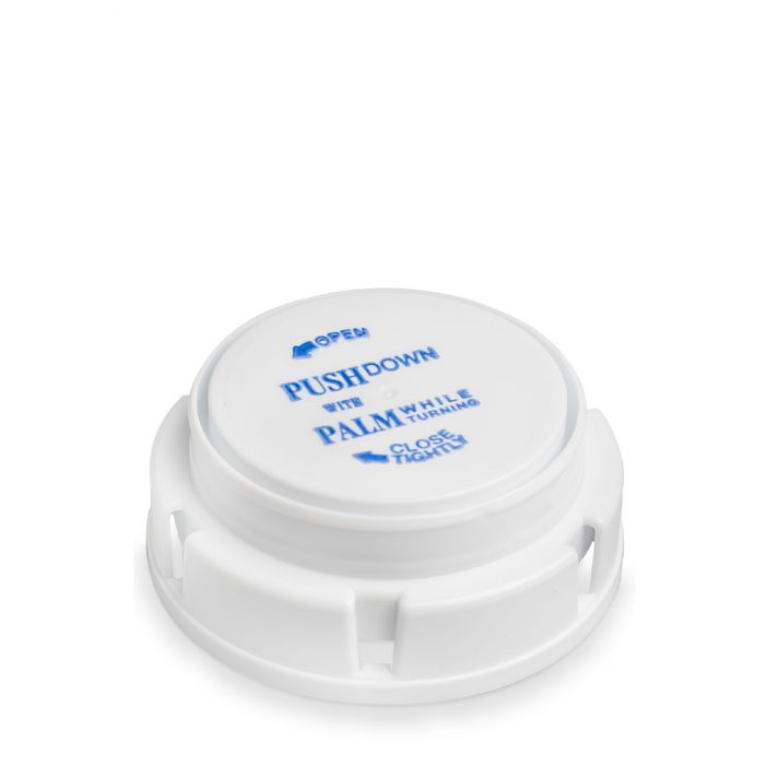 Berry White Choice Choice Resistant Caps for 30-40-60 Dram Vials